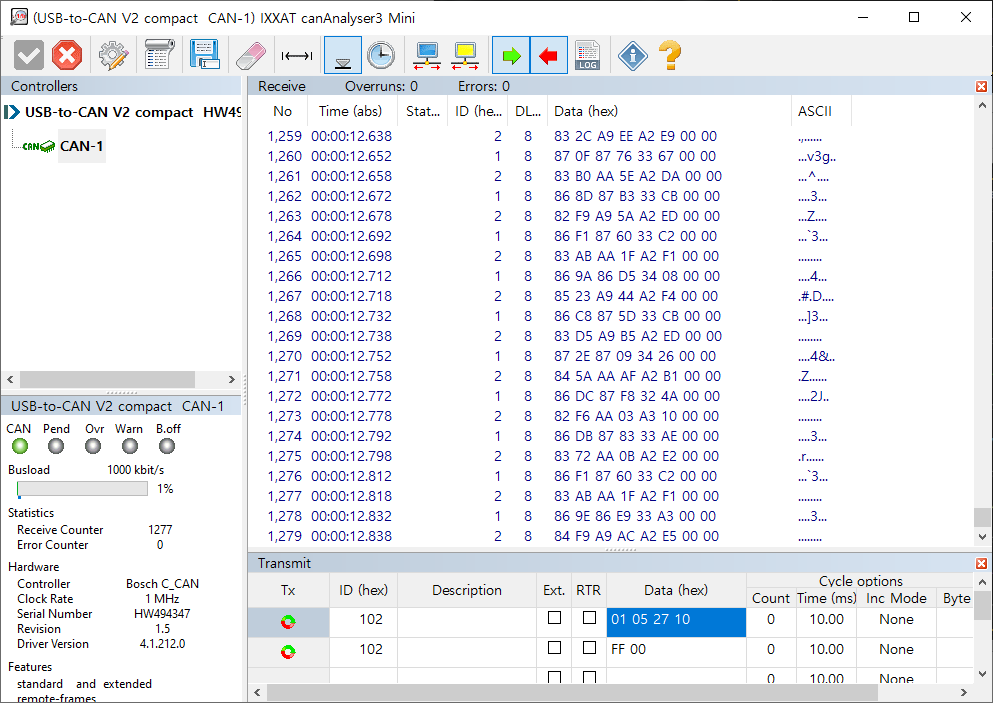 IXXAT CanAnalyzer3 Mini