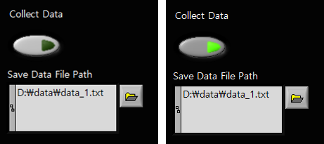 Collect Data button