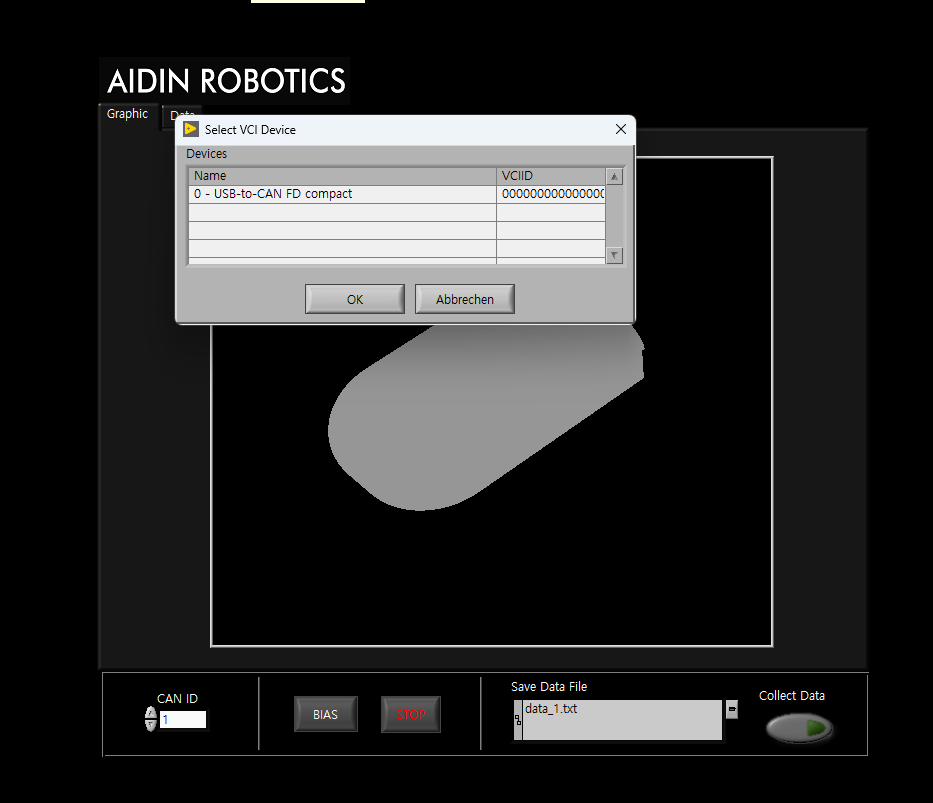 Sample program startup